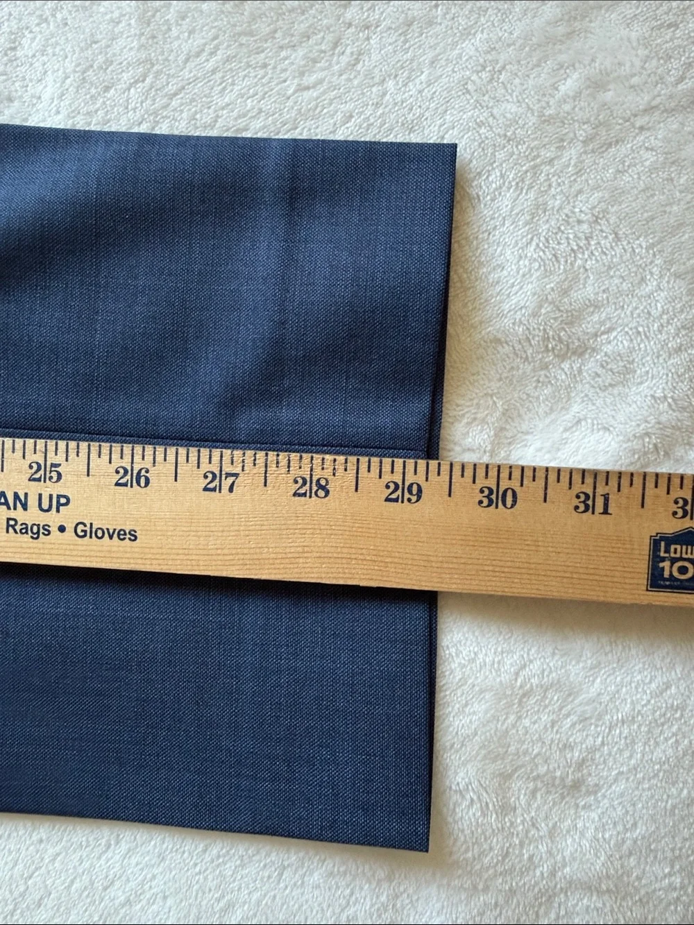 Banana Republic Blue Tessuto Marzotto Premium Italian Wool Pant